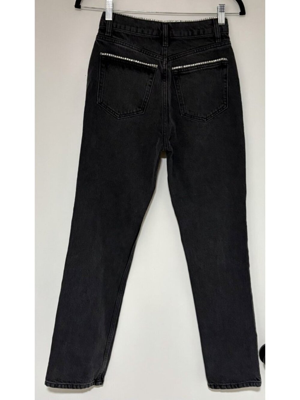 Reformation Stardust Women’s HR Straight Jeans in Ventura Sz 25 Button Fly - Picture 5 of 12